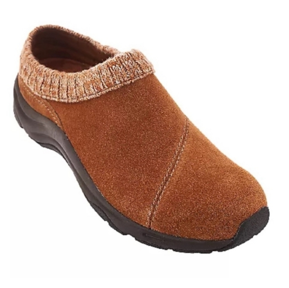 Vionic Arbor Suede Clogs Sz